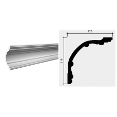 1.50.168 Карниз гибкий (120х119х2000)