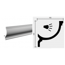 1.50.261 Карниз гибкий (101х102х2000)