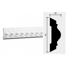1.51.376 Молдинг гибкий (63х20х2000)