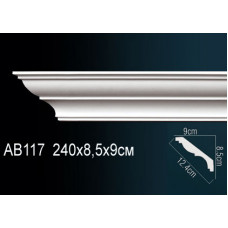 Карниз потолочный гибкий AB117F