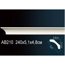 Карниз потолочный гибкий AB210F