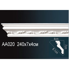 Карниз потолочный гибкий AA020F