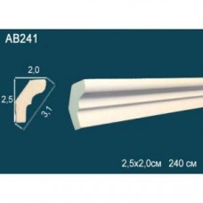 Карниз потолочный гибкий AB241F