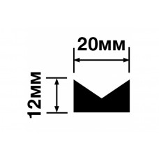 TRV20 Молдинг HIWOOD (20х12х2700 мм)/88