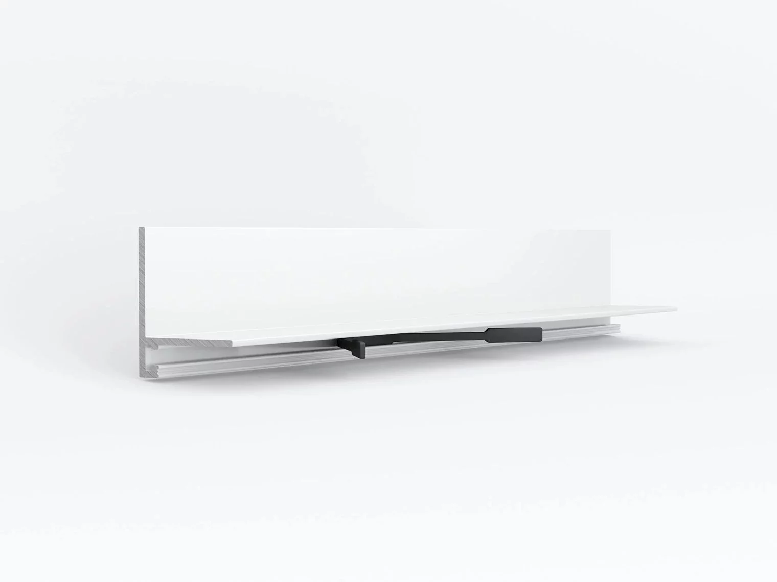 Микроплинтус LACONISTIQ micro L MAX белый матовый (35,6х16,2х4.9х2450 мм)
