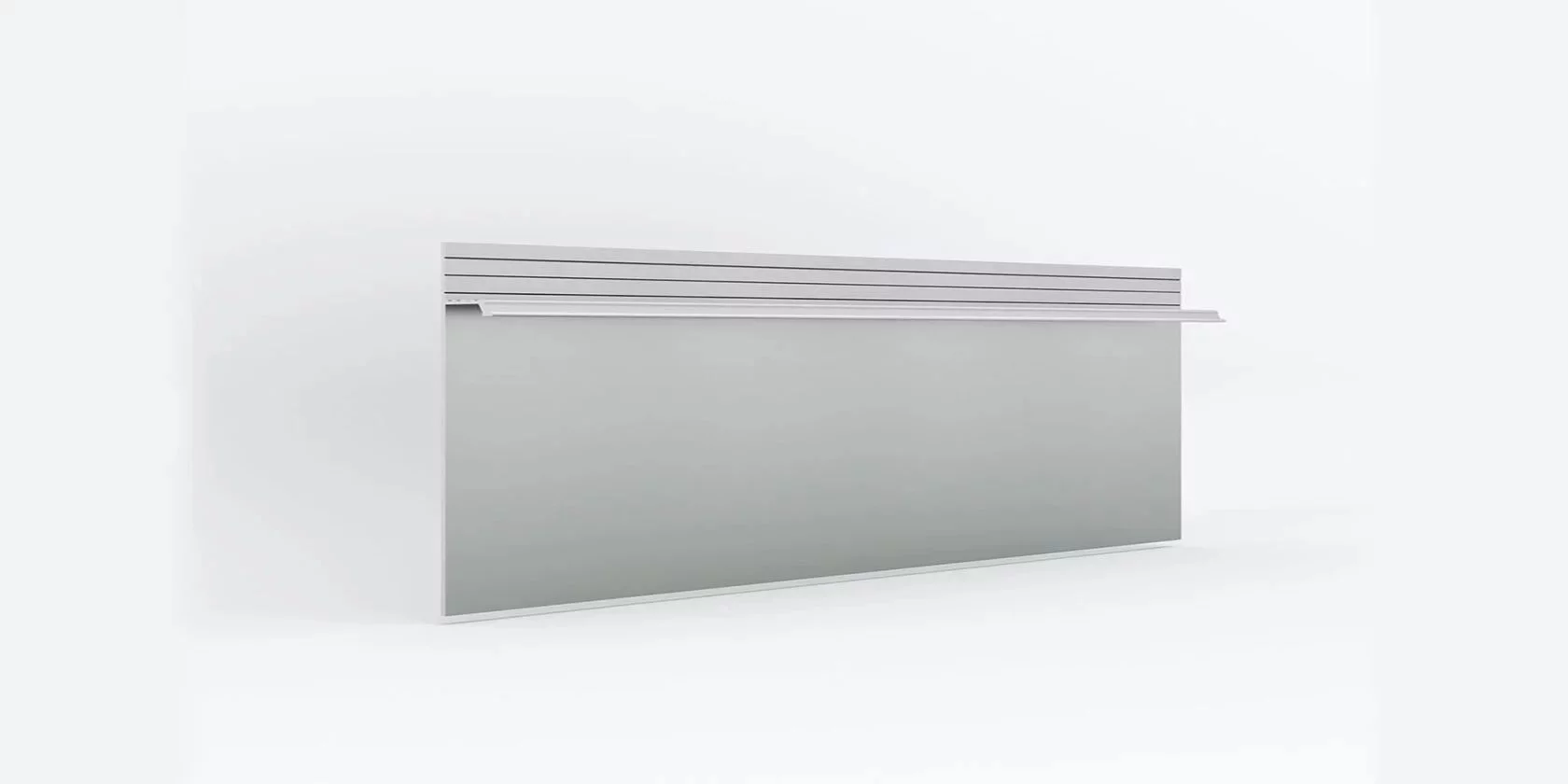 Скрытый плинтус LACONISTIQ REGULAR, под подсветку, без покрытия (80х13х3000 мм)