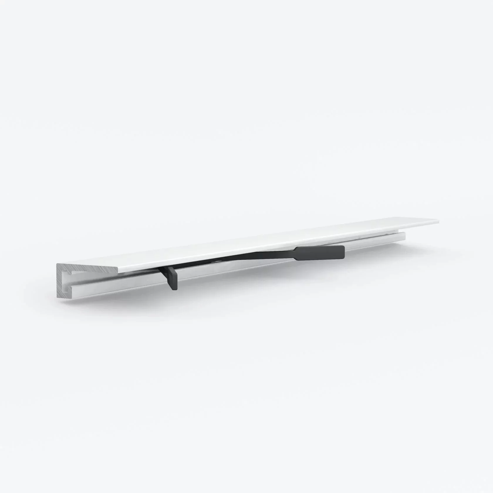 Микроплинтус LACONISTIQ micro 11 белый матовый (11х5х2000 мм)