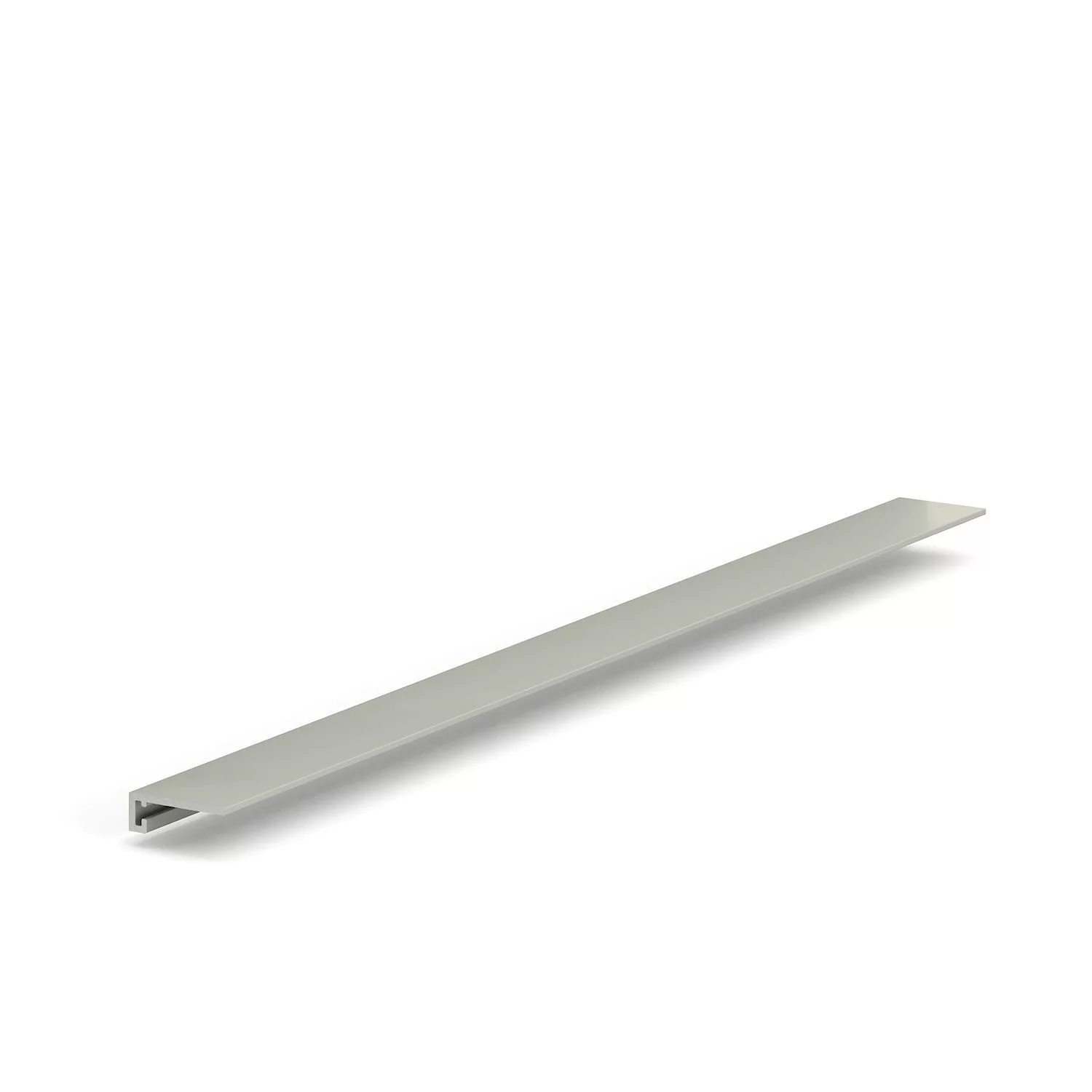 Микроплинтус LACONISTIQ micro 15 без покрытия без зажимов (15х5х2450 мм)